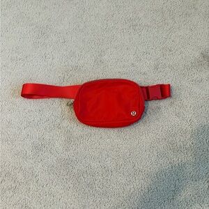 Lululemon Red Belt Bag